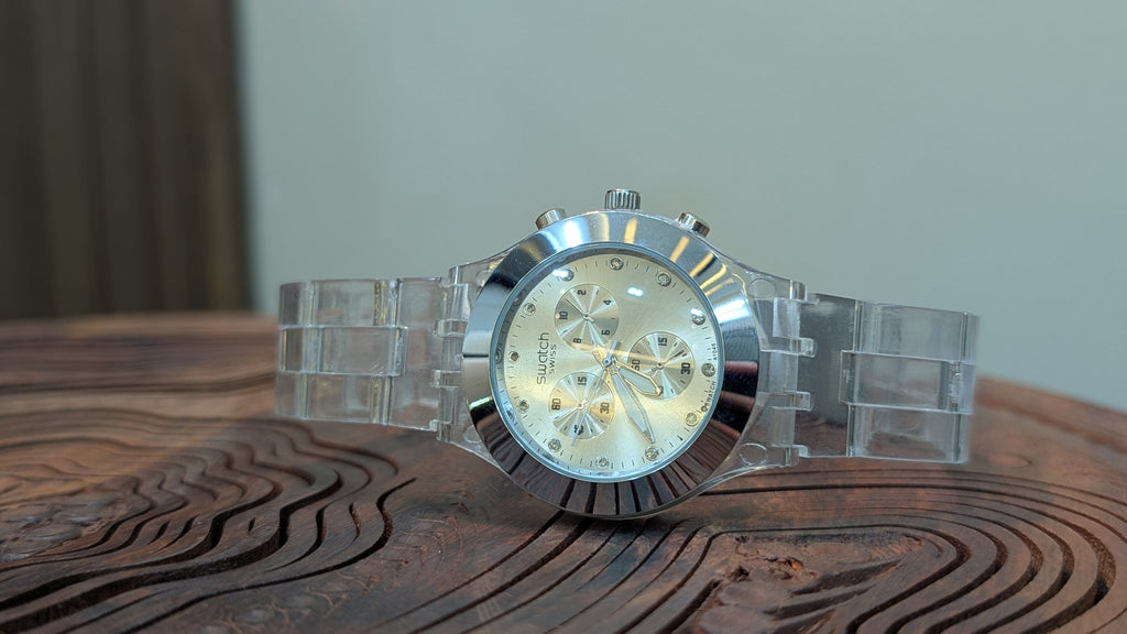 CrystalClear Acrylic Watch – Premium Unisex Edition