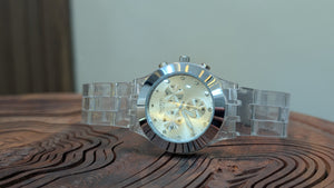 CrystalClear Acrylic Watch – Premium Unisex Edition