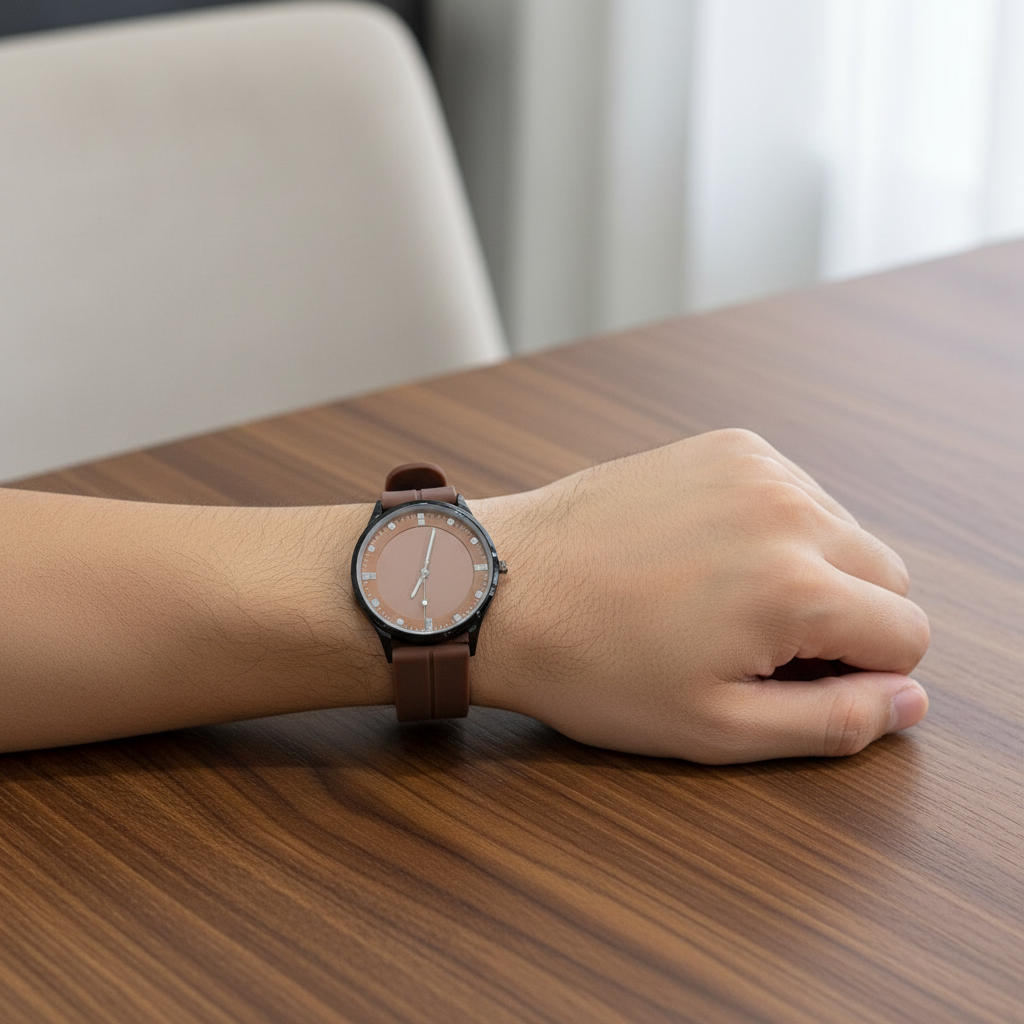 Vitz Regalia Brown Colour Men Watch