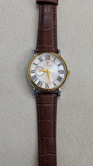 Bophieri Ebon Brown Men Watch