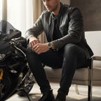 Bophieri Ebon Black Men Watch