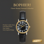 Bophieri Ebon Black Men Watch