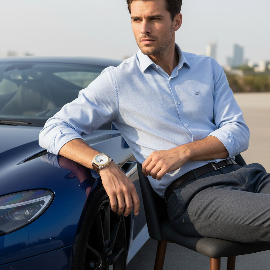 Bophieri Noble Brown Men Watch