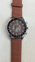 Vitz Vogue Brown Men Watch