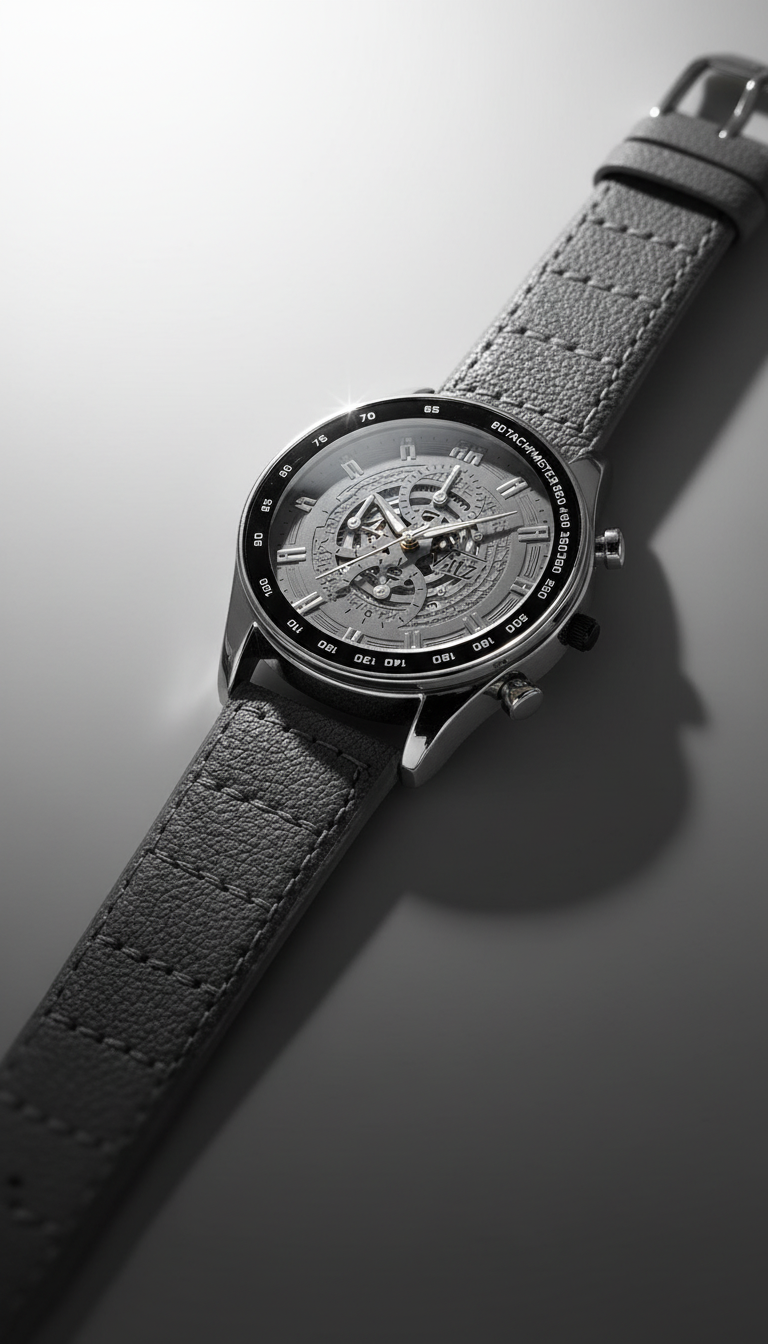 Vitz Vogue Gray Men Watch