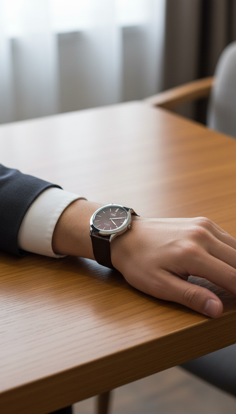 TEN Signature Deep Brown Men Watch