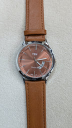 TEN Signature Brown Men Watch