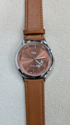TEN Signature Brown Men Watch