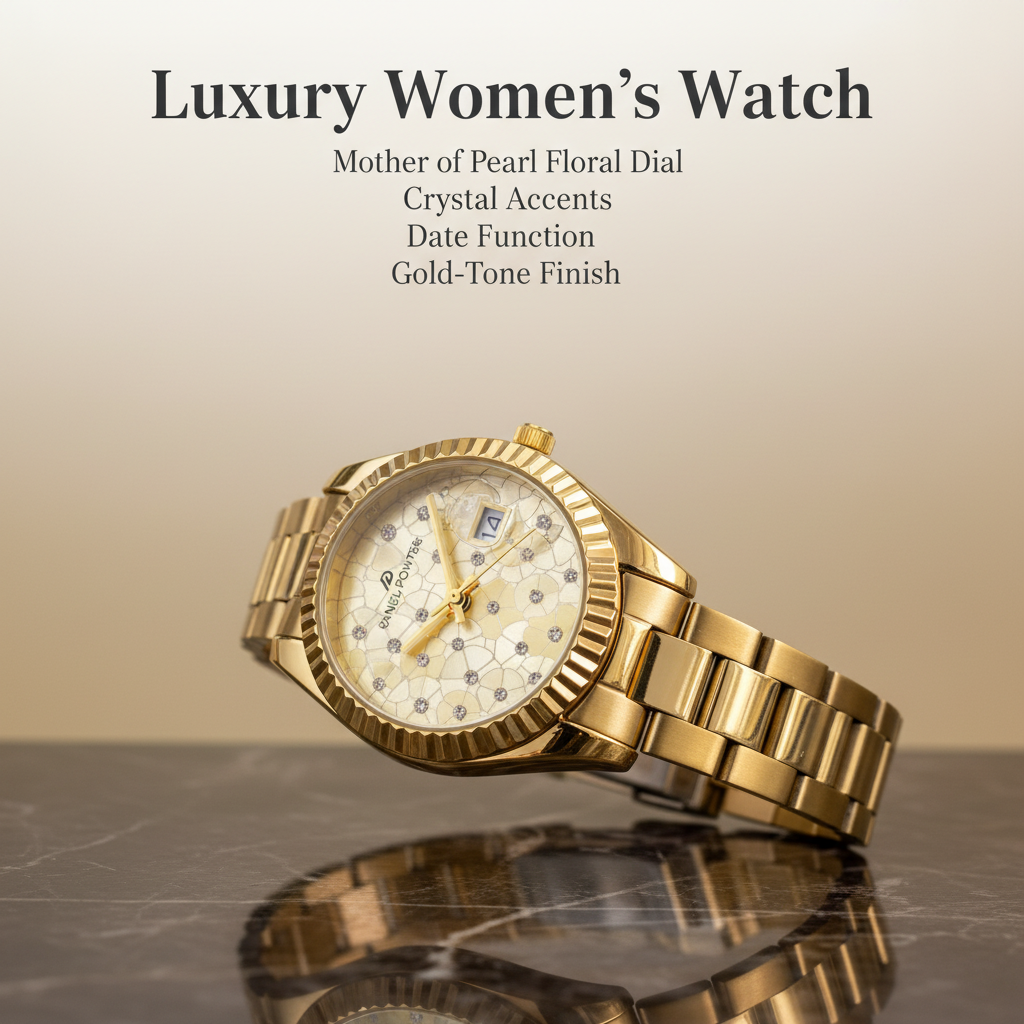Danel Noble Golden Women Watch