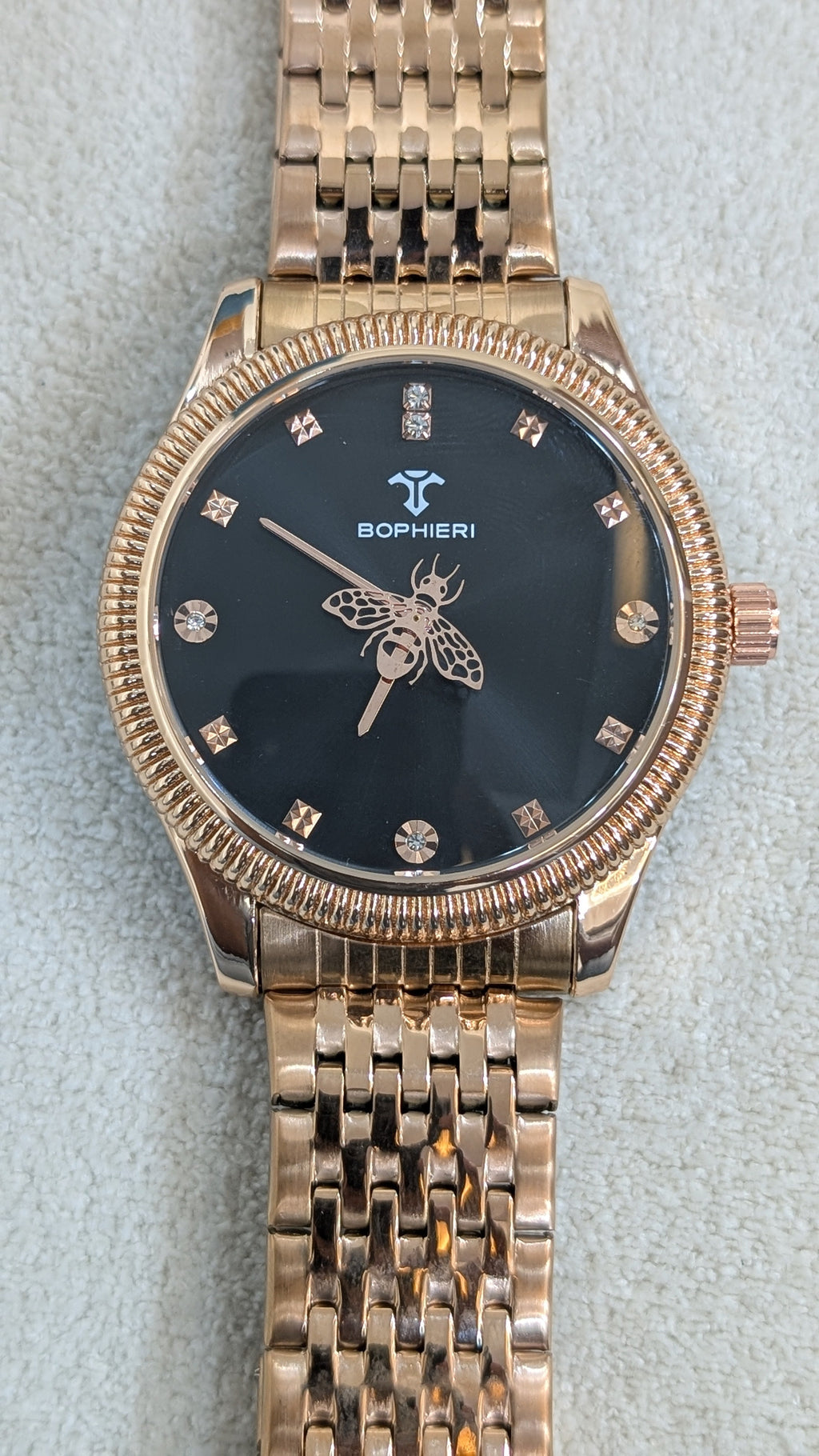 Bophieri Brown Shade with Black Dial Men Watch