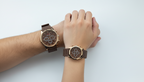 LT Royal Classic Brown Couple Watch Set