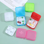 Portable Pill Case 4-Compartments