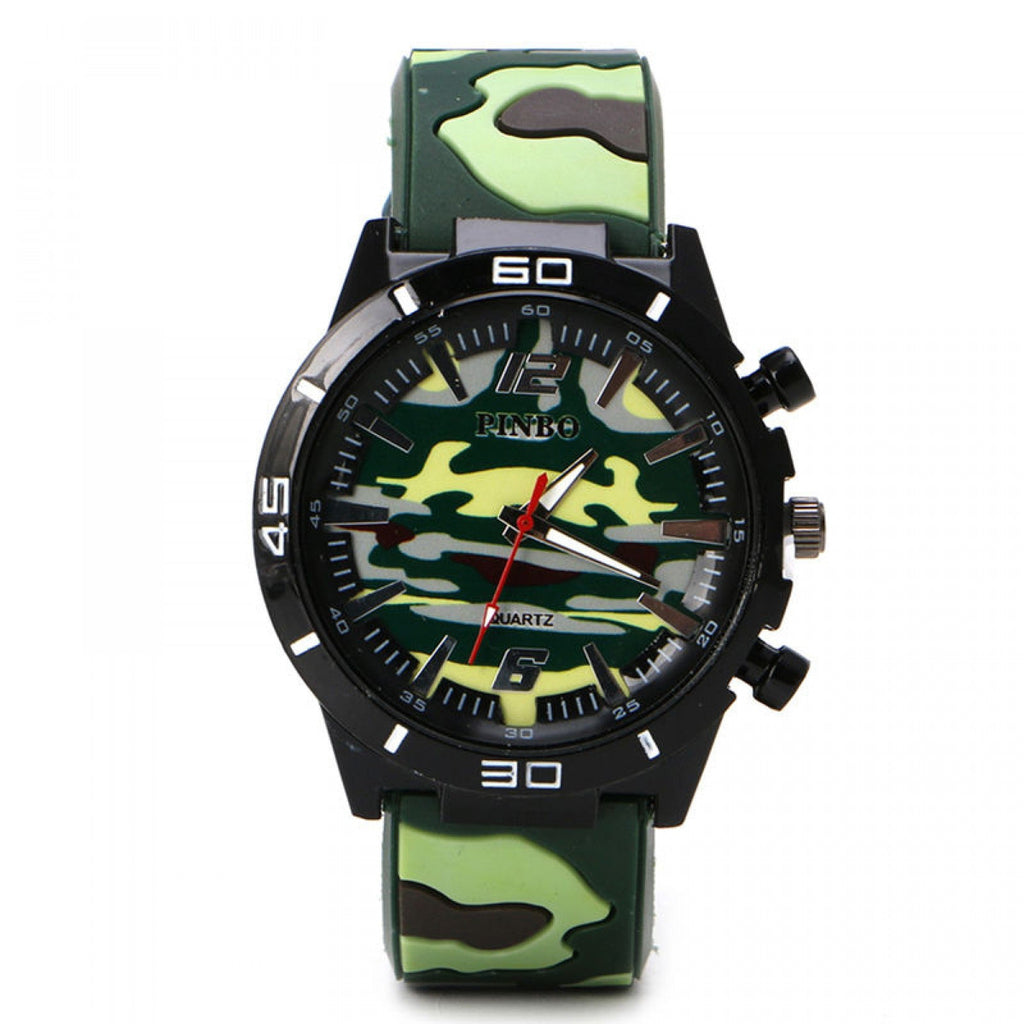 (Pack of 2) Force Time Army Analog Wristwatch For Men and Boys