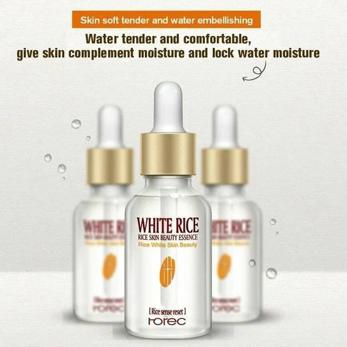 Original White Rice Skin Beauty Serum Moisturizing Anti Wrinkle Face Serum for Open Pores