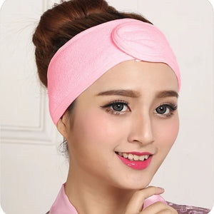 Soft Elastic Facial Hair Headband (1Pc)