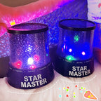 Romantic Fantasy Starry Sky LED Stars Lights with Rotating Projector For Bedroom and Night Light