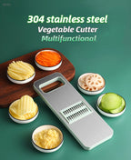 5in1 Multifunctional Vegetable Slicer, Potato Grater, Shredder, Scraper, Shredder, Artifact, Household, Kitchen