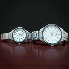Silver DuoVerse Couple Watch Set
