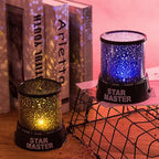 Romantic Fantasy Starry Sky LED Stars Lights with Rotating Projector For Bedroom and Night Light
