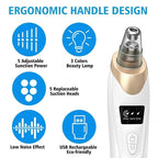 Multifunctional Cleaning Instrument For Pore Acne Pimple Removal and Vacuum Suction Facial Pore Cleaner