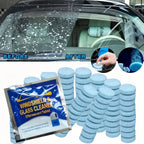 (Pack of 20) Water Dissolving Cleaning Tablets For Car Windshield Home and Outdoor Use