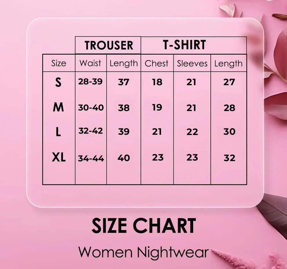 Pink Aura Night Suit