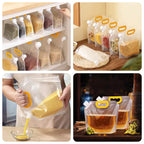 (Pack of 3) 3 Liters Reusable Moisture Proof Sealed Rice Packaging Kitchen Insect Proof Grain Storage Food Grade Bags