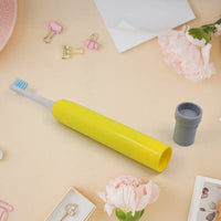 (Pack of 2) Waterproof Electric Head Cell Operated Toothbrush For Adult Use