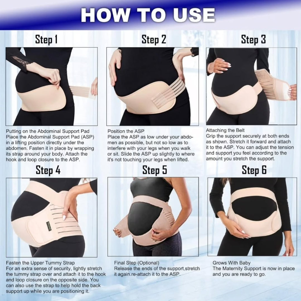 Adjustable Maternity Support Women Pregnancy Belly Belt For Easy Baby Safety