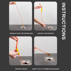 Flexisnake Drain Weasel Sink Snake Hair Clog Remover Tool