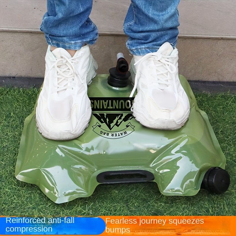 8L Portable Water Storage Bag – Foldable Outdoor Camping Container