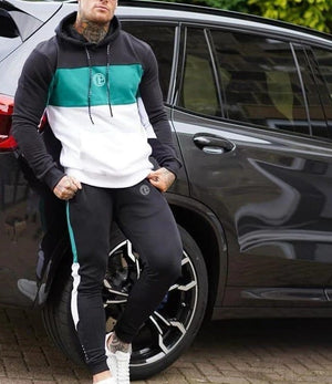 Contrast Panel Track Suit