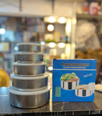 Stainless Steel 5pcs Bowl Set (Box Packing)