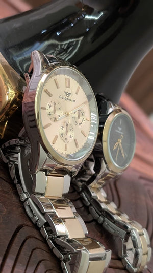 Gold AuraBond Couple Watch Edition
