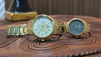 Gold TimeBond Couple Watches