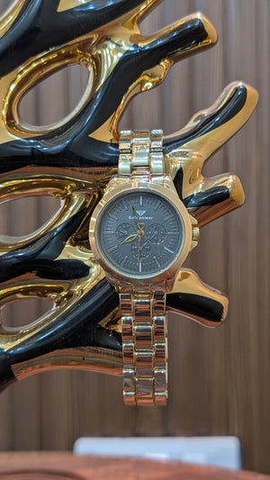 Gold TimeBond Couple Watches