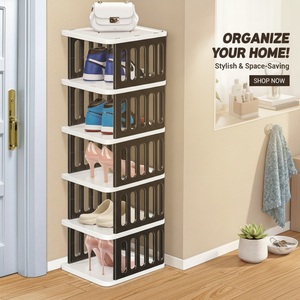 5 & 10 Layer Classic Shoe Rack