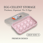 Egg Storage Box (15 Grids)