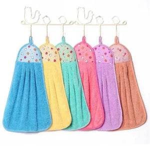 Pack of 3 Microfiber Hand Towel Kitchen/Bathroom Soft Hand Towel