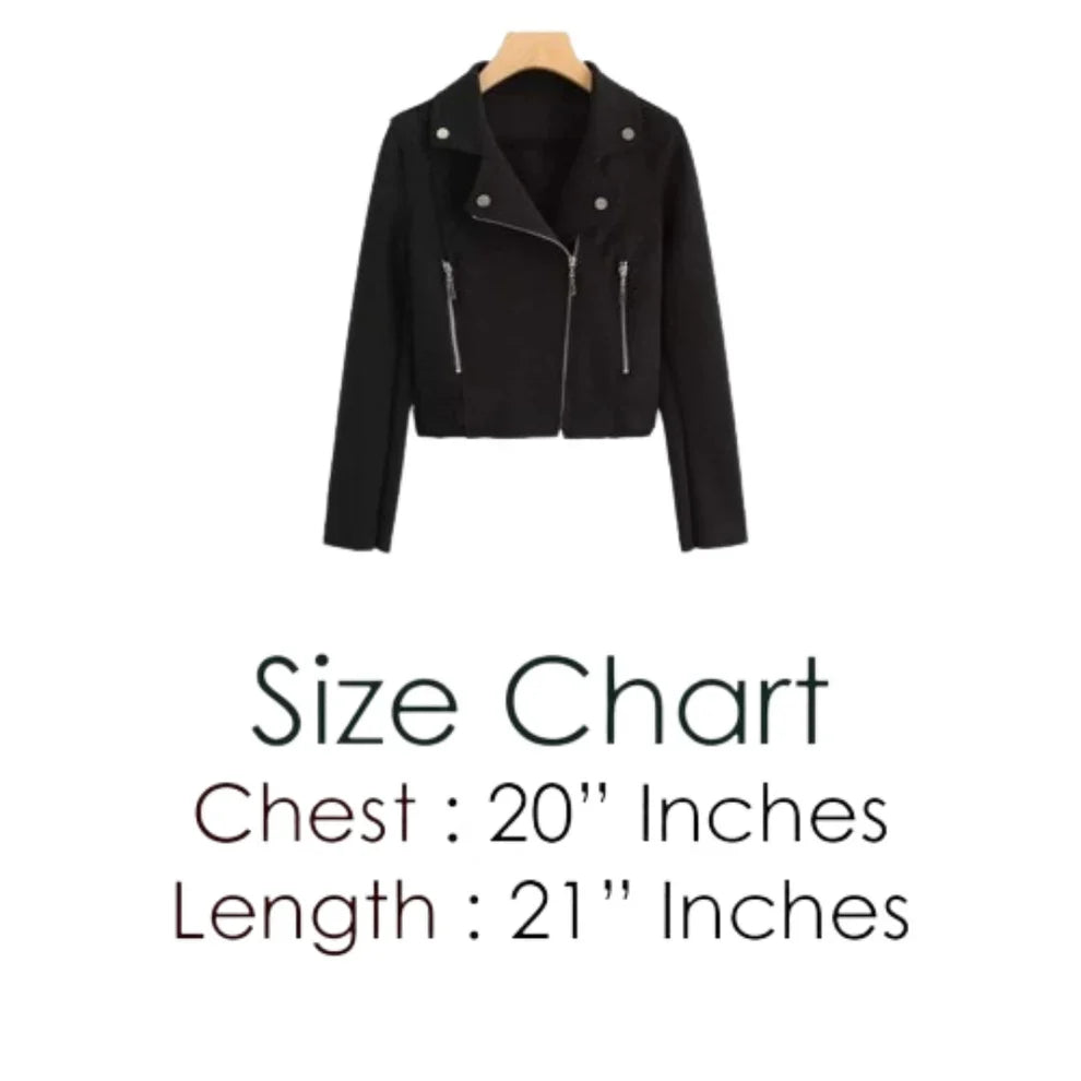 Cross Zipper Fleece Coat – Black