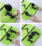 Portable High Quality Collapsible Foldable Reusable Shopping Cart Trolley Roller Grocery Bag with Wheel