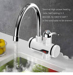 Tankless Electric Instant Tap Hot Water Heater Faucet For Kitchen Use