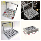 Classic Triangle Shape Wood Jewelry Storage Box with Snap Closure Velvet Lining For Women