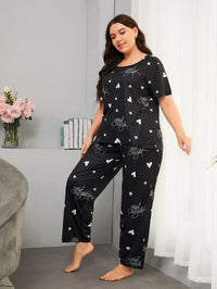 Black Goodnight Comfort Nightwear