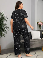 Black Goodnight Comfort Nightwear