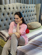 Pink Rabbit Night Suit