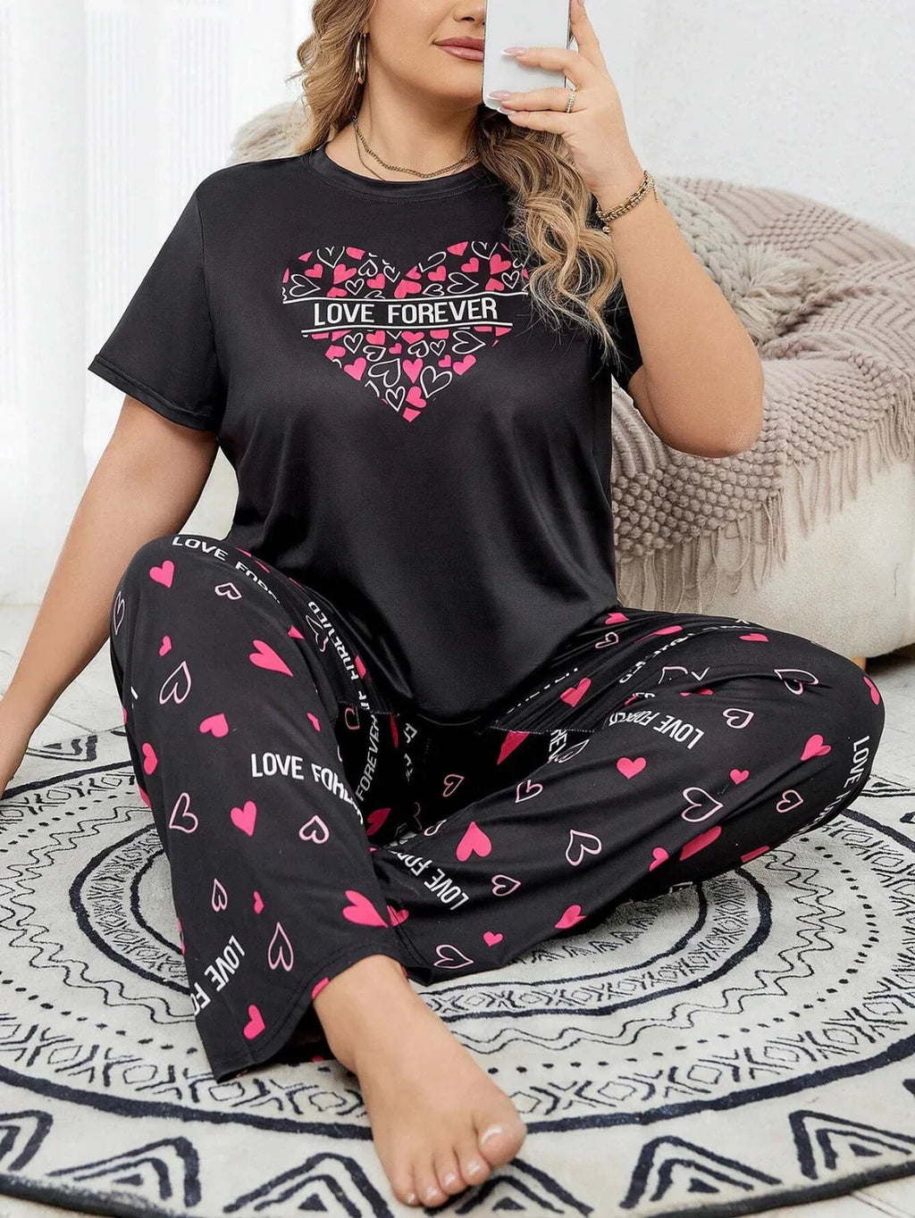 Love Forever Night Suit