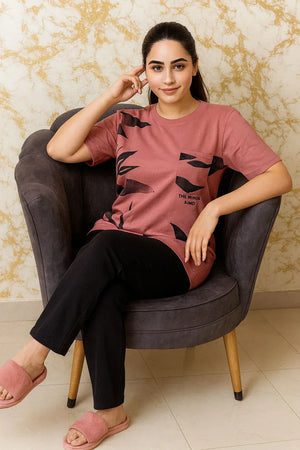 Pink Aura Night Suit