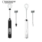 Powerful Handheld USB Rechargeable Electric Coffee Beater for Coffee Latte, Cappuccino, Mocha, Macchiato, Frappe and Protein Powder