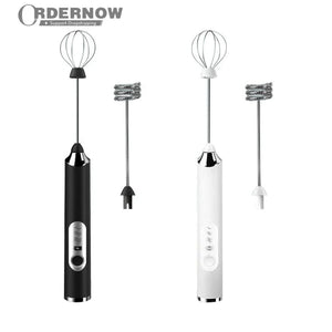 Powerful Handheld USB Rechargeable Electric Coffee Beater for Coffee Latte, Cappuccino, Mocha, Macchiato, Frappe and Protein Powder